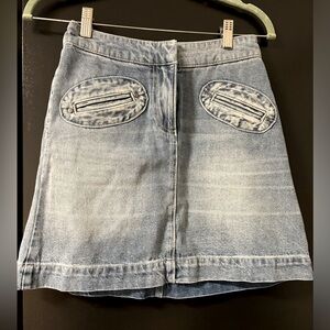 Denim Mini Skirt Urban Outfitters XS